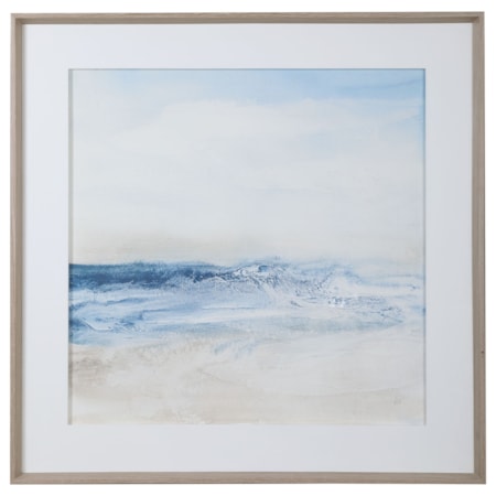 Surf And Sand Framed Print