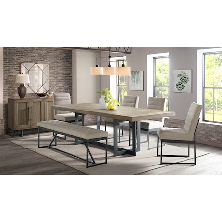 6-Piece Table and Chair Set