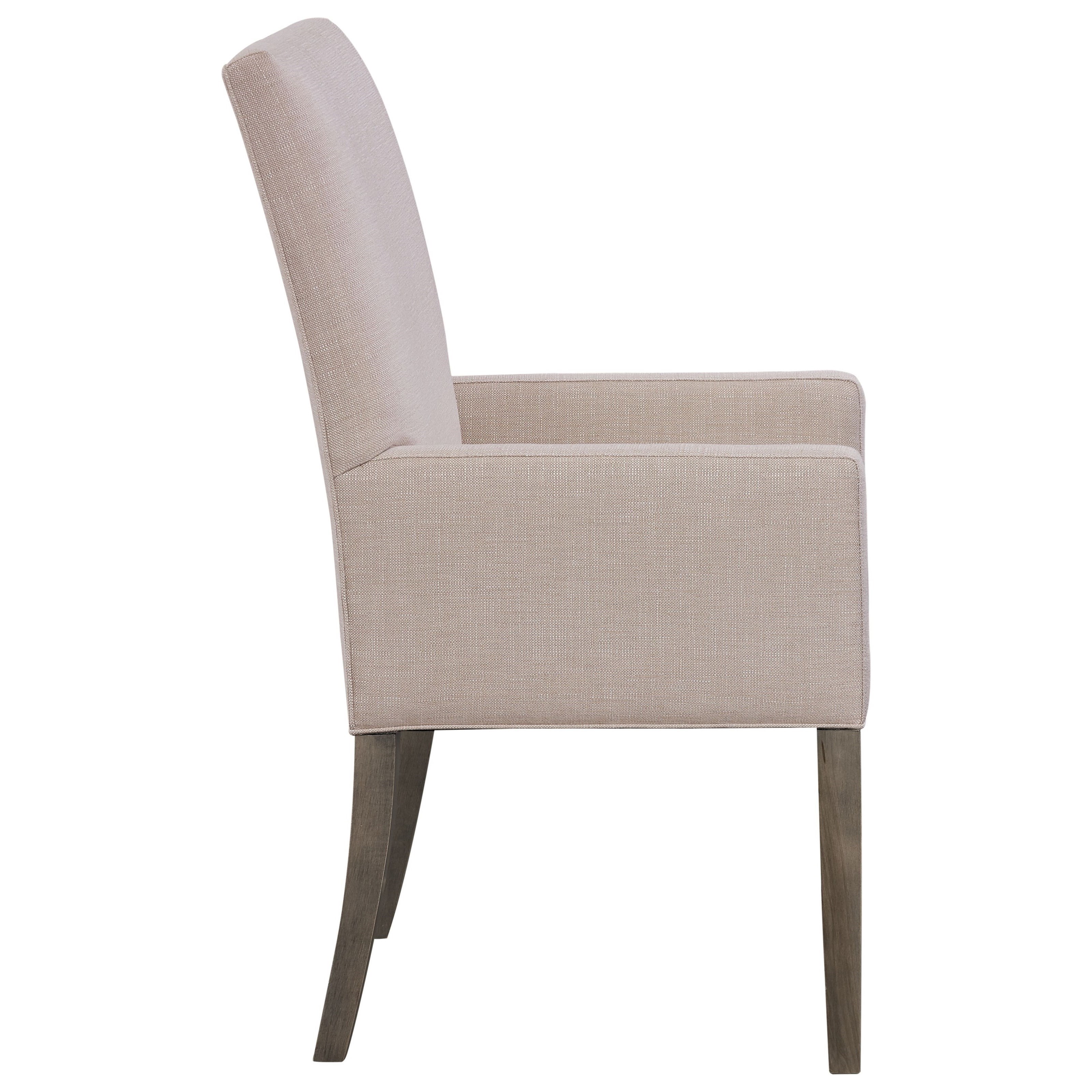 Bassett BenchMade 40210685T Customizable Solid Wood Upholstered Arm