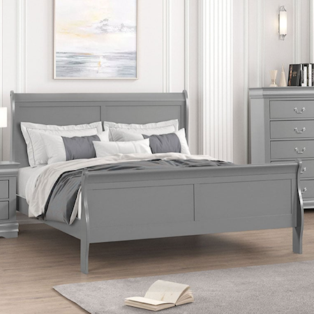 Queen Sleigh Bed