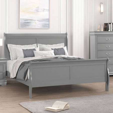 Queen Sleigh Bed