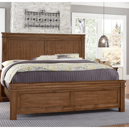 California King Panel Bed