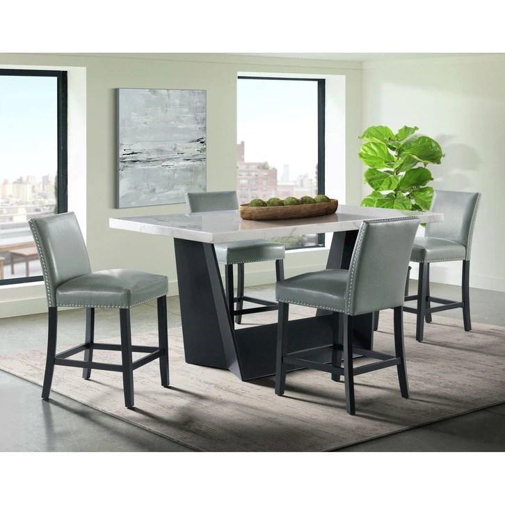 contemporary counter height dining table