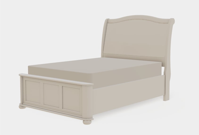 Mavin Kingsport Full Upholstered Bed Left Drawerside