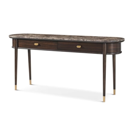 Curzon Marble-Top Console Table