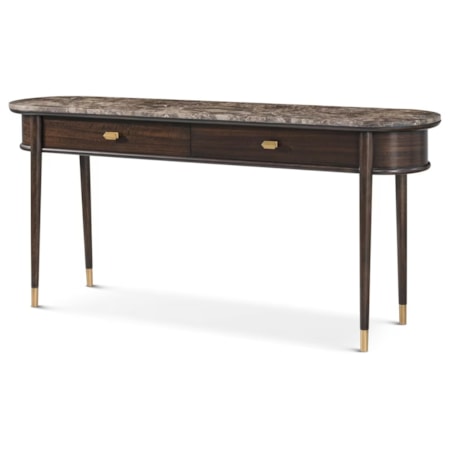 Curzon Marble-Top Console Table