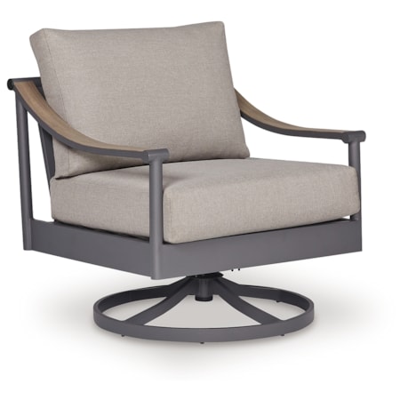 Swivel Lounge W/ Cushion