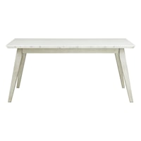 Contemporary Dining Table with Marble Top