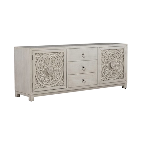 3-Drawer Accent Cabinet