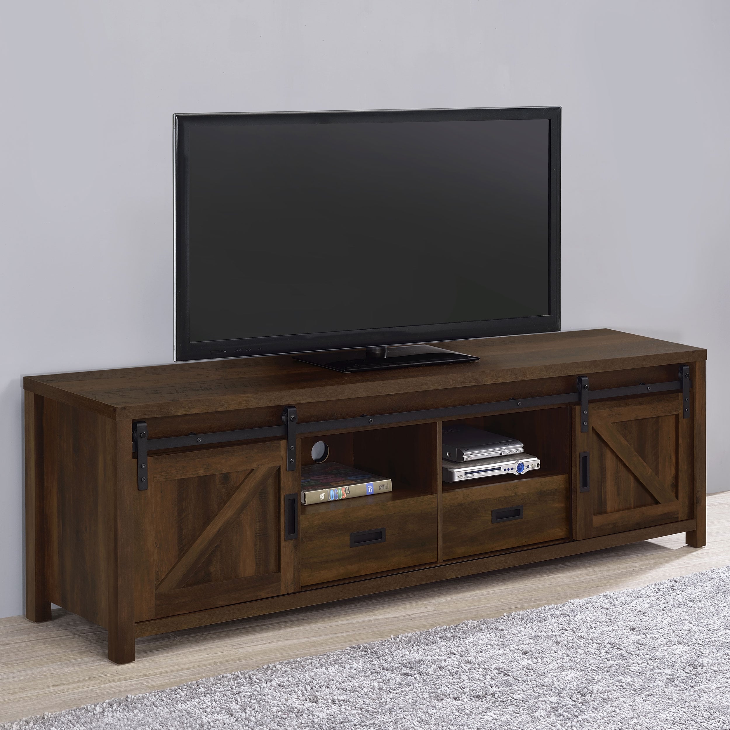 Madra 79" TV Stand Pine