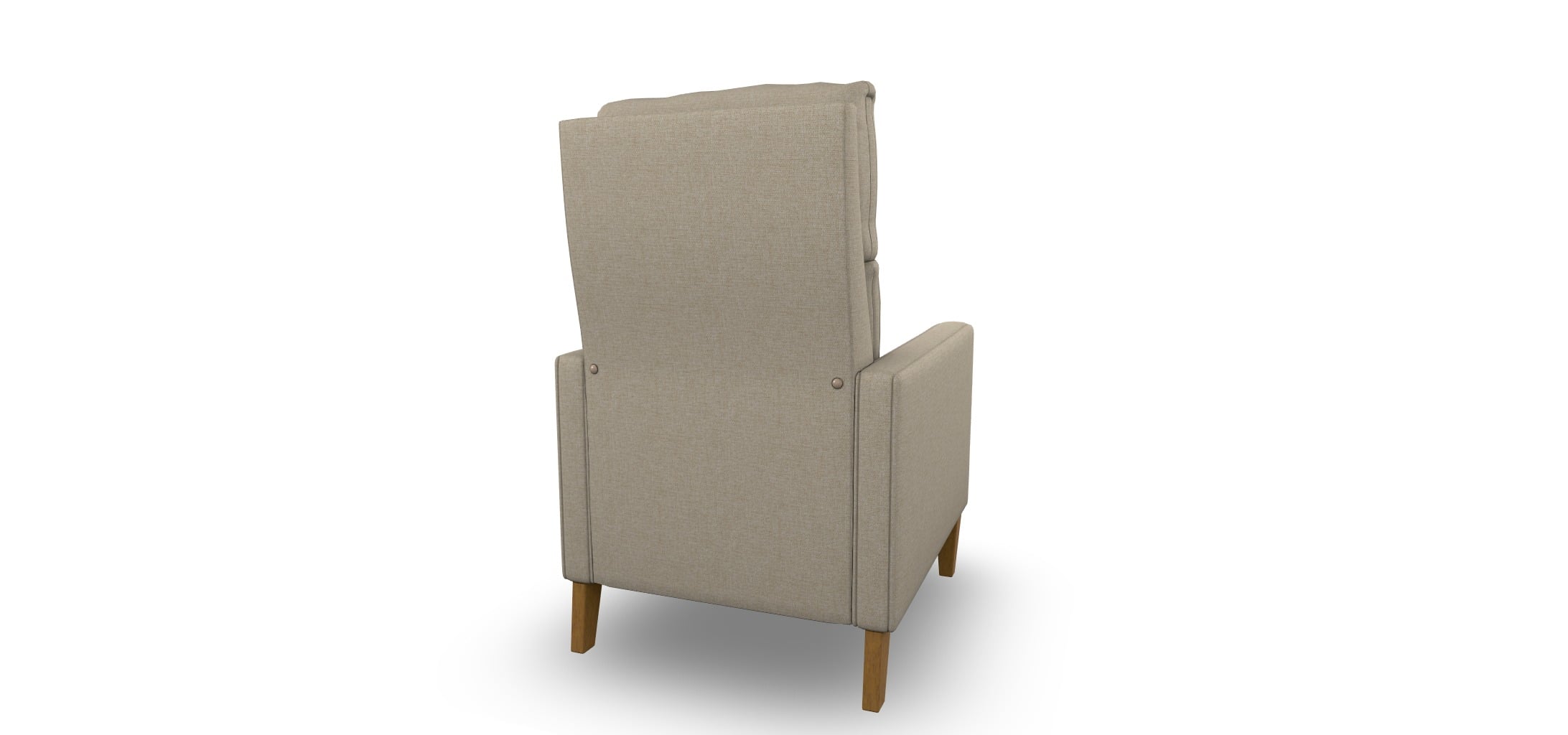 High Leg Push-Back Recliner