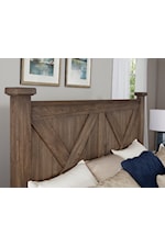 "X" Headboard