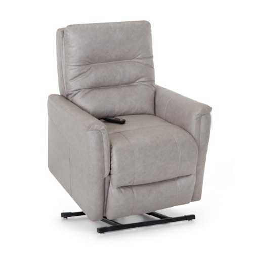 Casual Power Reclining Lift Chair with Remote