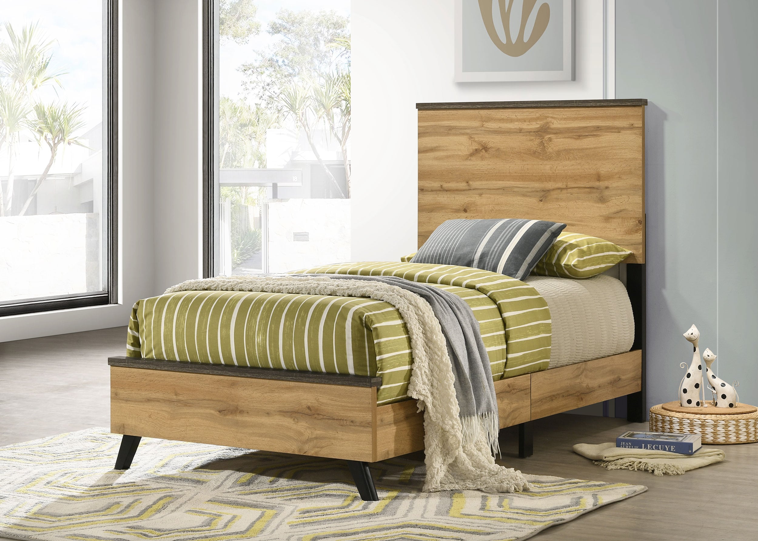 Kaywood Twin Panel Bed