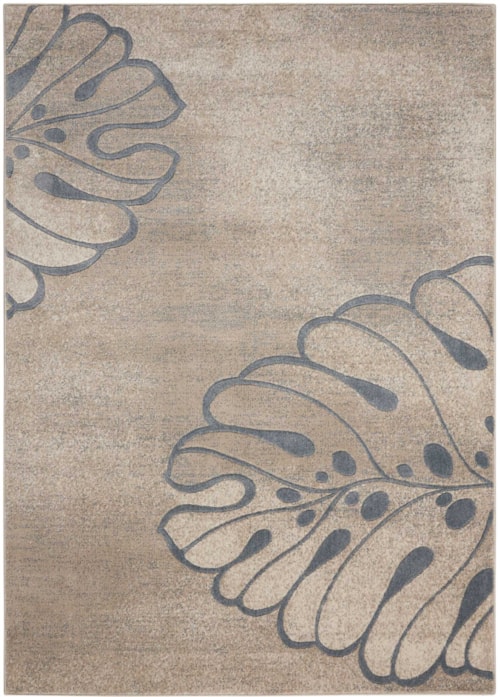 7'10" x 10'6" Beige Rectangle Rug