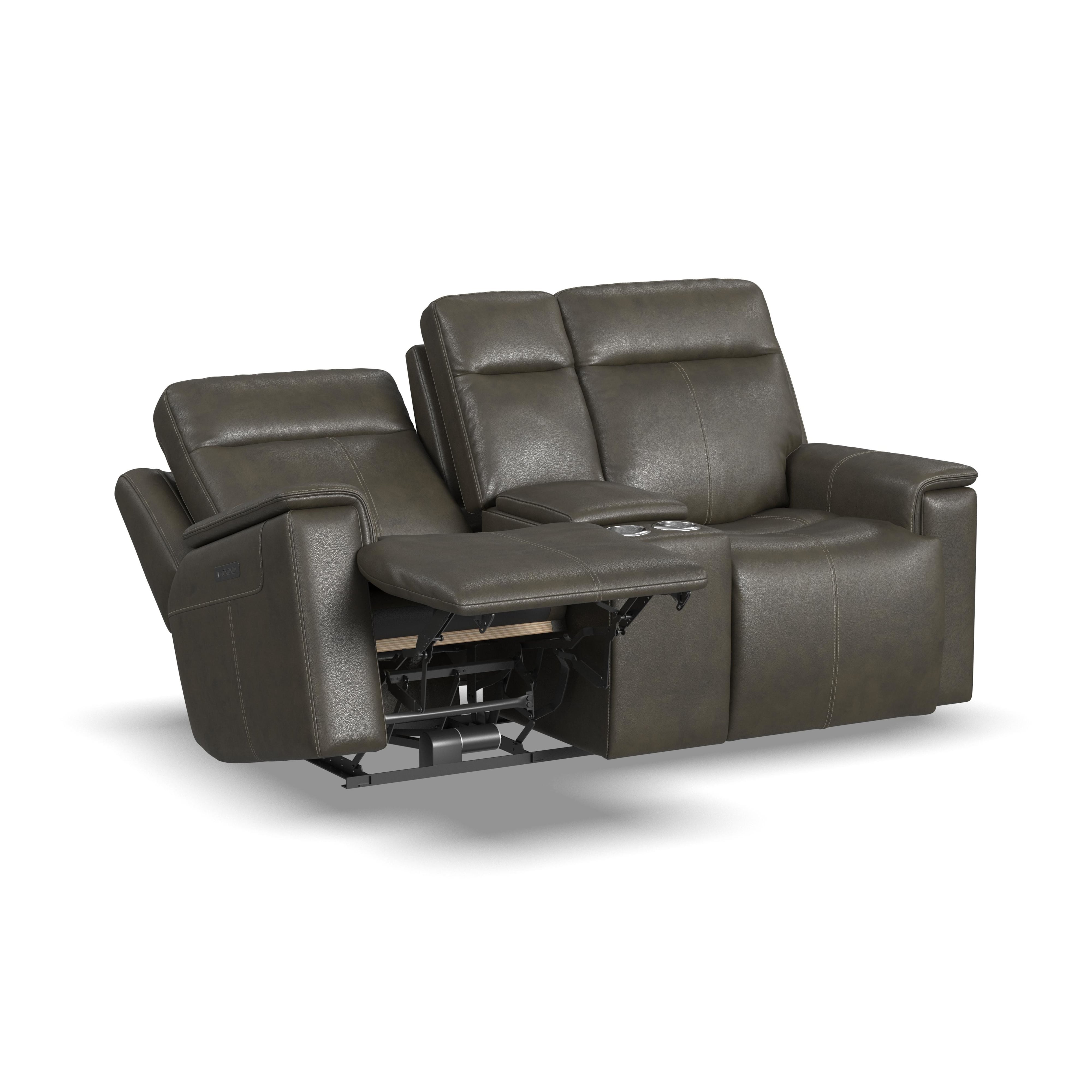 Flexsteel Odell 173964PH 20204 Casual Power Reclining Console