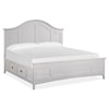 Magnussen Home Heron Cove Bedroom Queen Arched Storage Bed