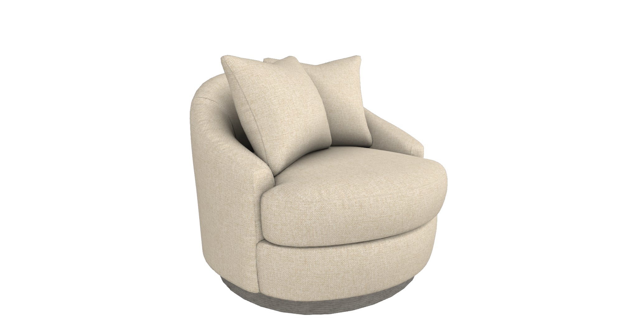 Best Home Furnishings Alanna 2928R 19887 Customizable Swivel Barrel