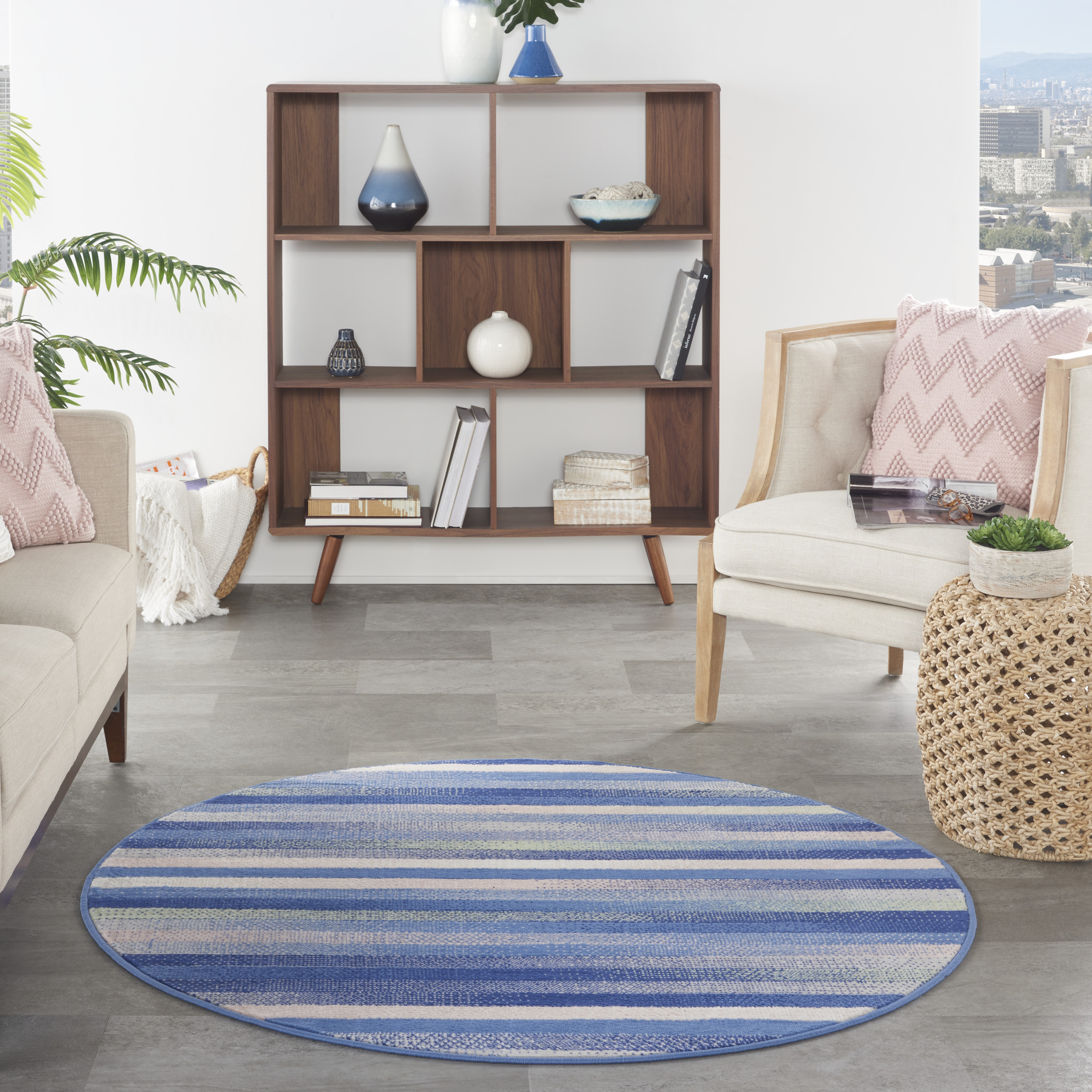 Nourison Whimsicle 5' Round  Rug