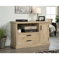 Farmhouse Office Credenza with File Drawer