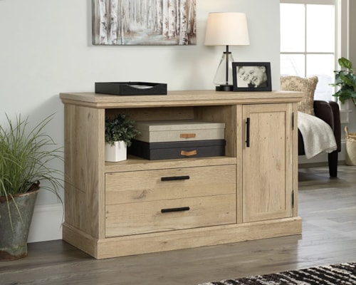 Farmhouse Office Credenza with File Drawer