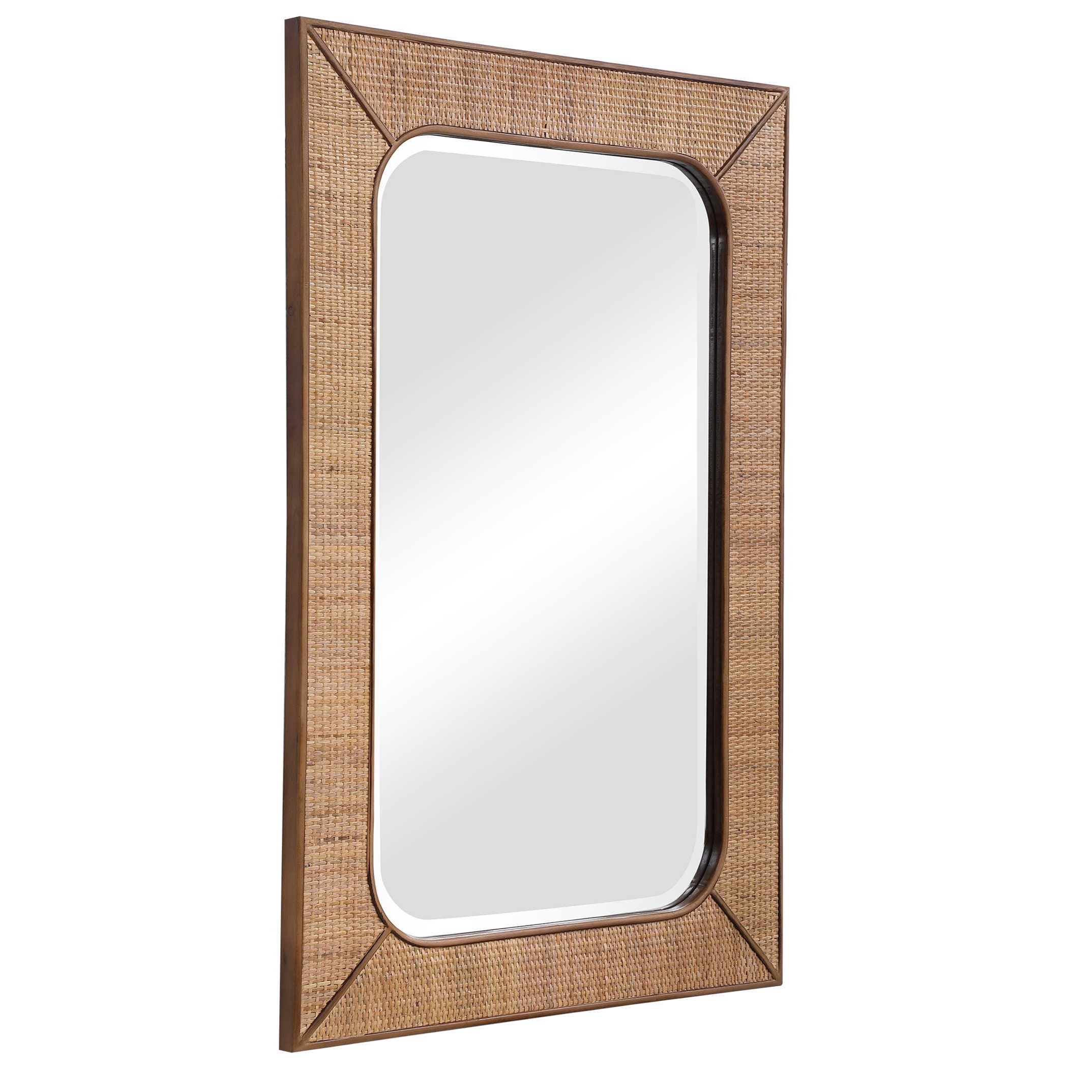Uttermost Mirrors Tahiti Rattan Mirror