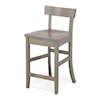 Archbold Furniture Amish Essentials Casual Dining Aiden Back Rest Stool