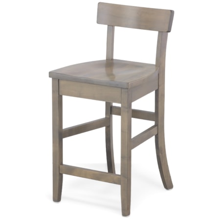 Aiden Back Rest Stool