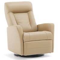 Banff II Contemporary Swivel Glider Power Recliner with USB Port