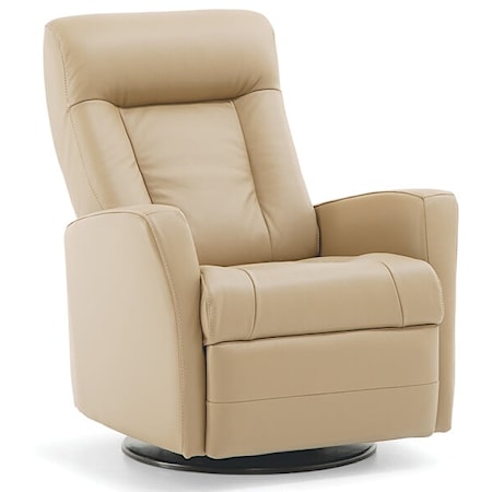 Banff II Contemporary Swivel Glider Power Recliner with USB Port