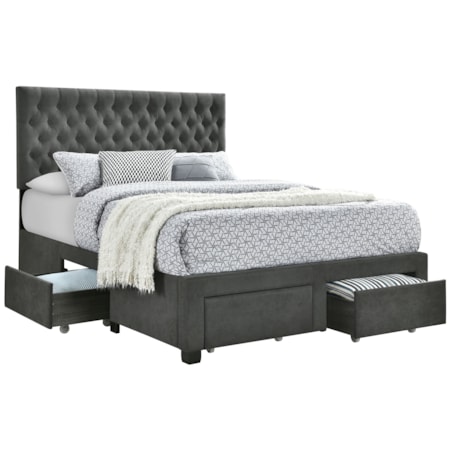 Full Storage Panel Bed
