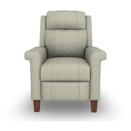 Contemporary Power High Leg Recliner with USB Charging Port