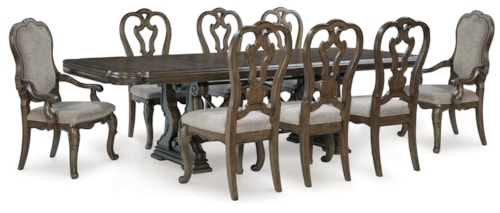 Dining Table And 8 Chairs