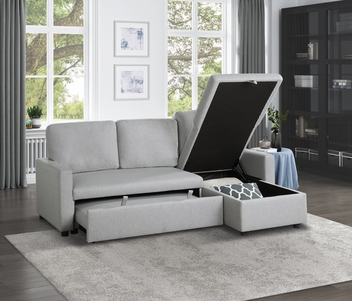 Homelegance Brandolyn 2-Piece Reversible Sectional