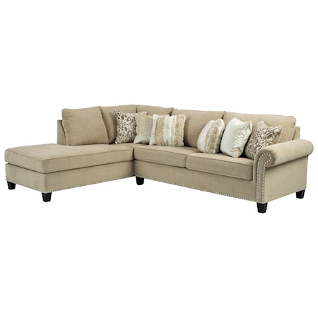 2-Piece Sectional with Left Chaise