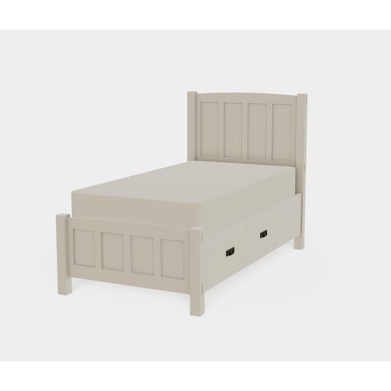 Mavin American Craftsman AMC Twin XL Right Drawerside Panel Bed