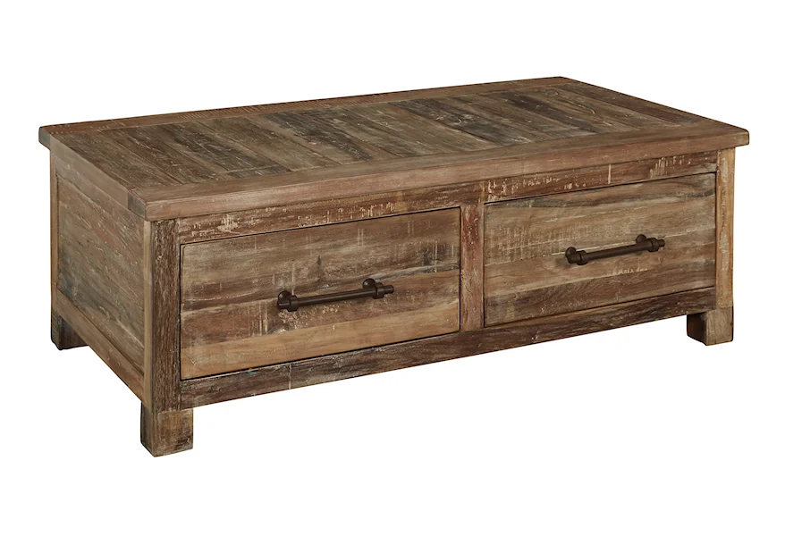 Randale Coffee Table by Signature Design by Ashley at Sparks HomeStore