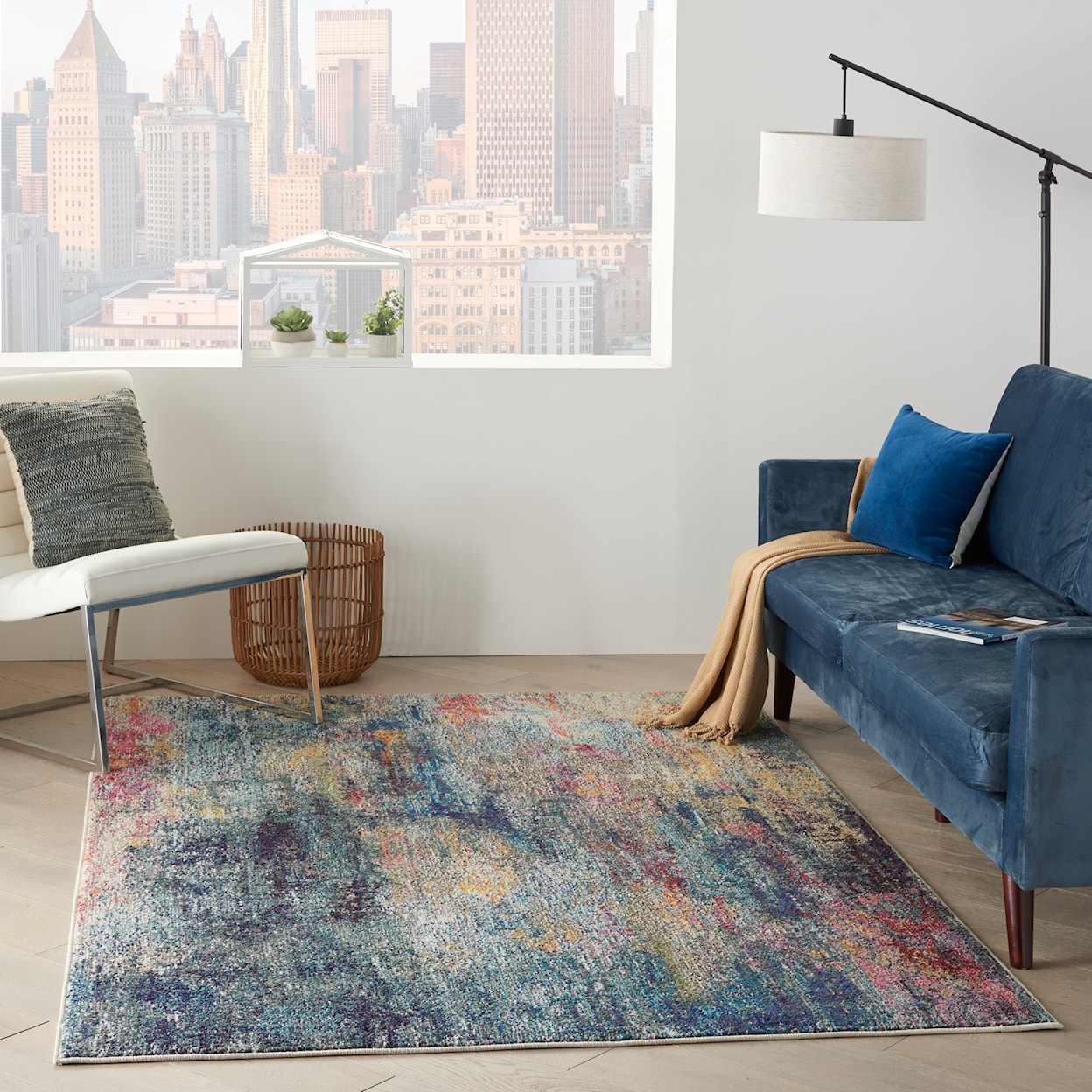 Nourison Celestial 5'3" x 7'3"  Rug