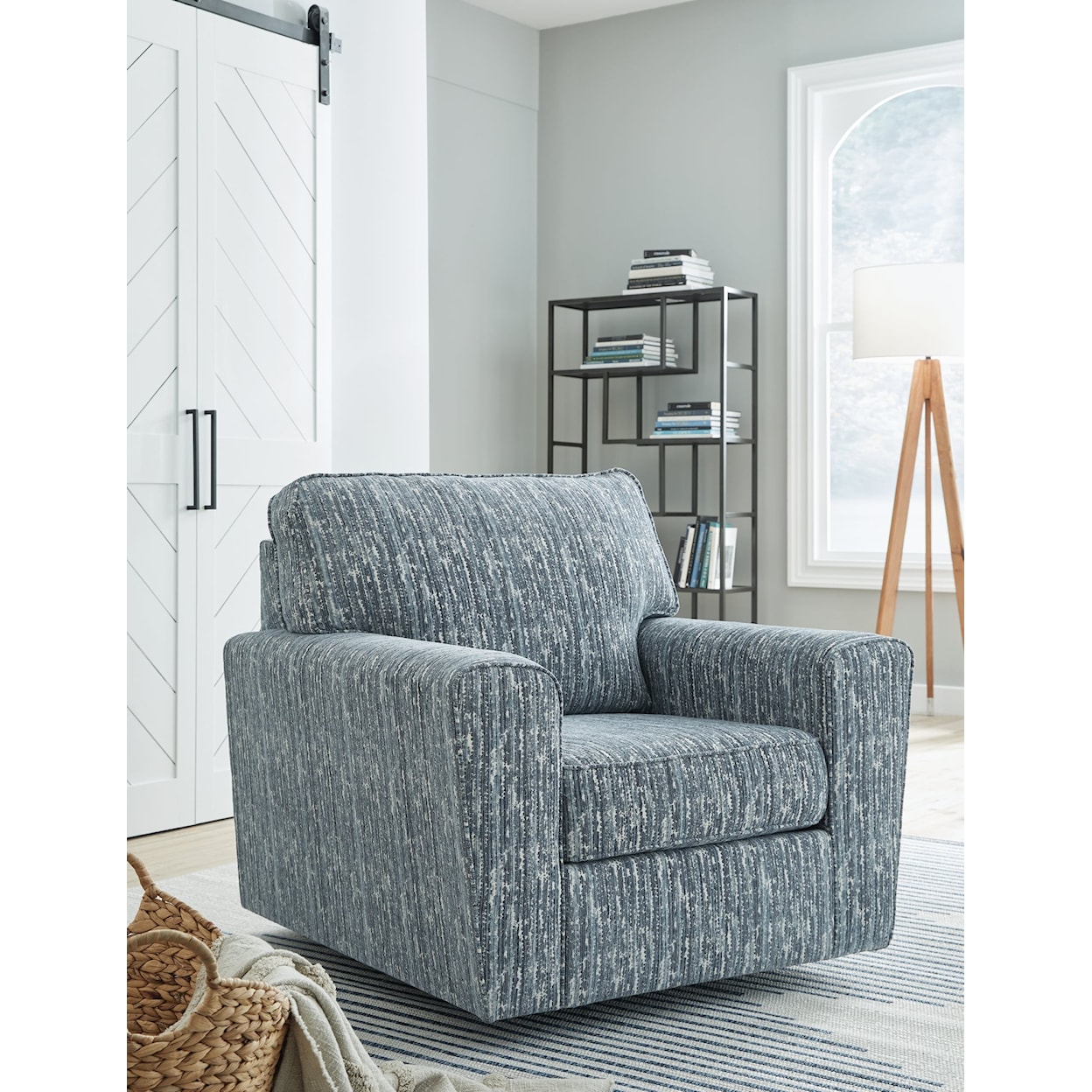 Ashley Furniture Signature Design Aterburm Swivel Accent Chair