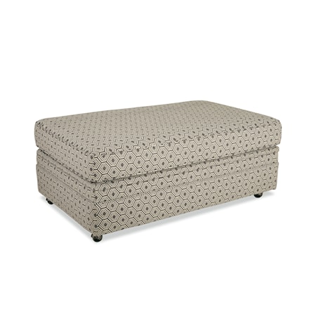 Storage Ottoman w/ Hinge Top