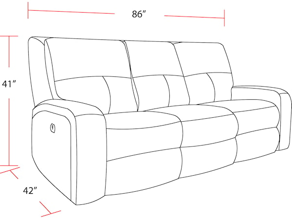 Power Reclining Sofa and Two Recliners Set