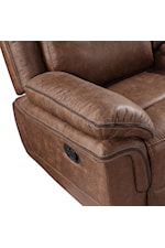 New Classic Ryland Casual Console Loveseat with Power Footrest and Cup Holders