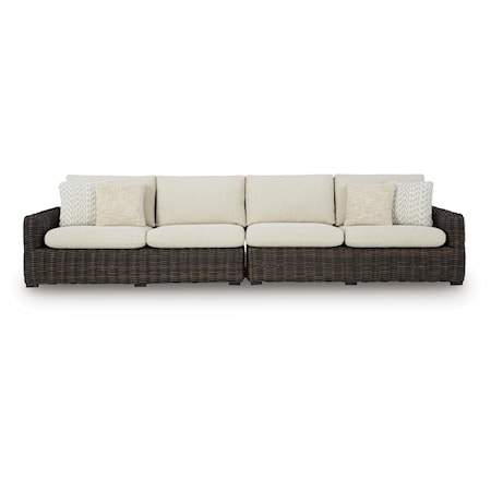 Raf/Laf Loveseat W/Cush (Set of 2)