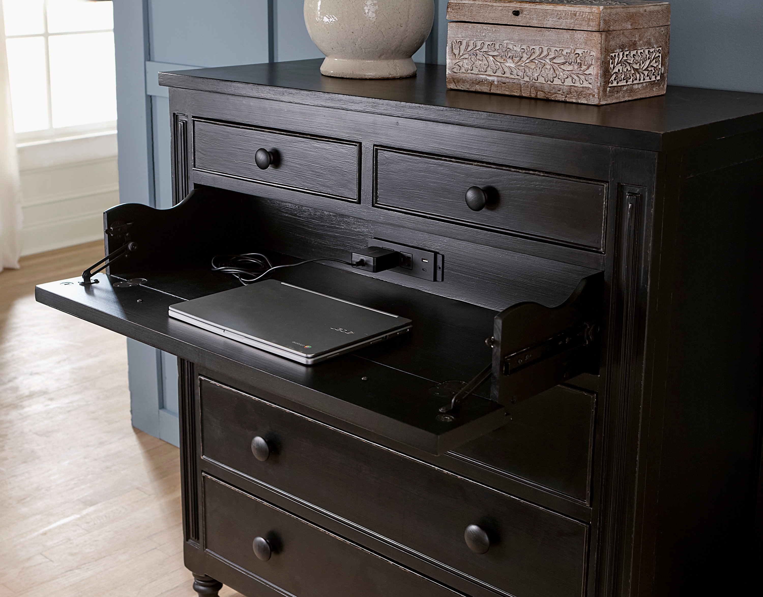 Aspenhome Caroline Secretary Chest