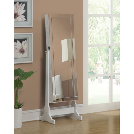 Zayas Cheval Mirror w/ Jewelry Storage