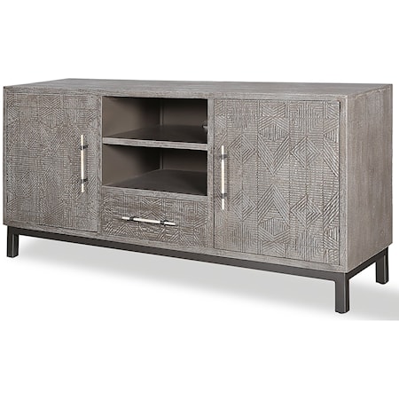 Transitional 66 in. TV Console