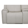 Flexsteel Barnett Power Reclining Loveseat with Console