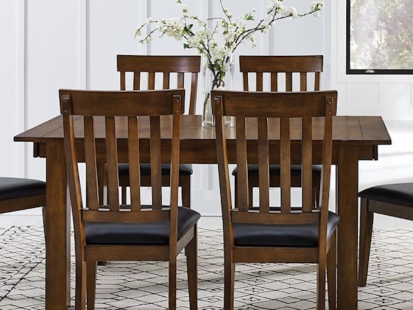 5 Piece Table and Chairs Set