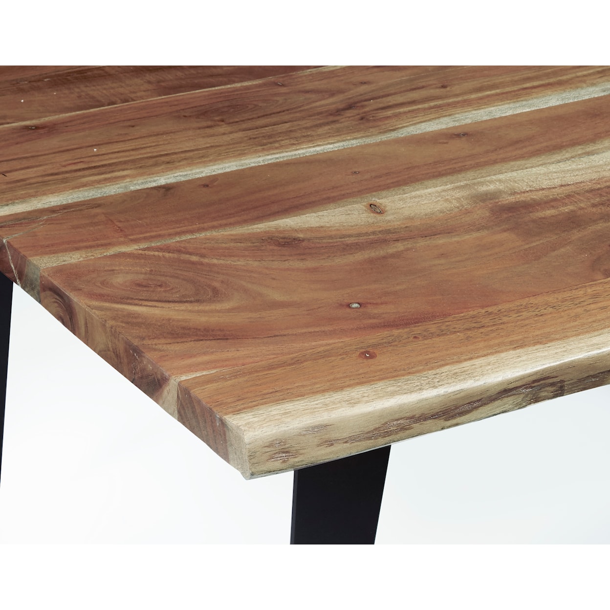 Accentrics Home Accents Acacia Live Edge Cocktail Table