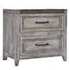 International Furniture Direct Yellowstone 2-Drawer Nightstand